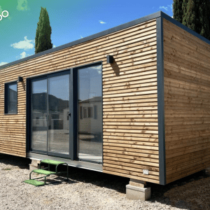 Módulo de madera con cocina y baño / Ref. 210287 - M