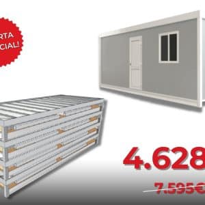 Caseta de obra prefabricada desmontada / Ref.20002