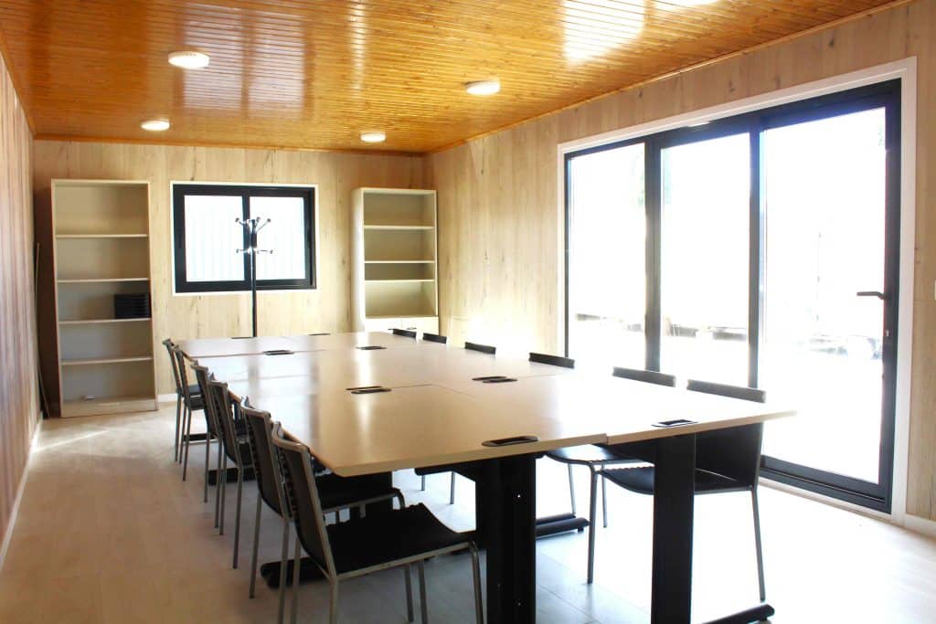 modulo prefabricado forrado madera 2