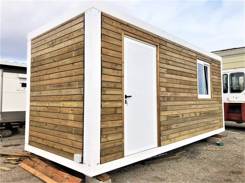 modulo forrado de madera 1