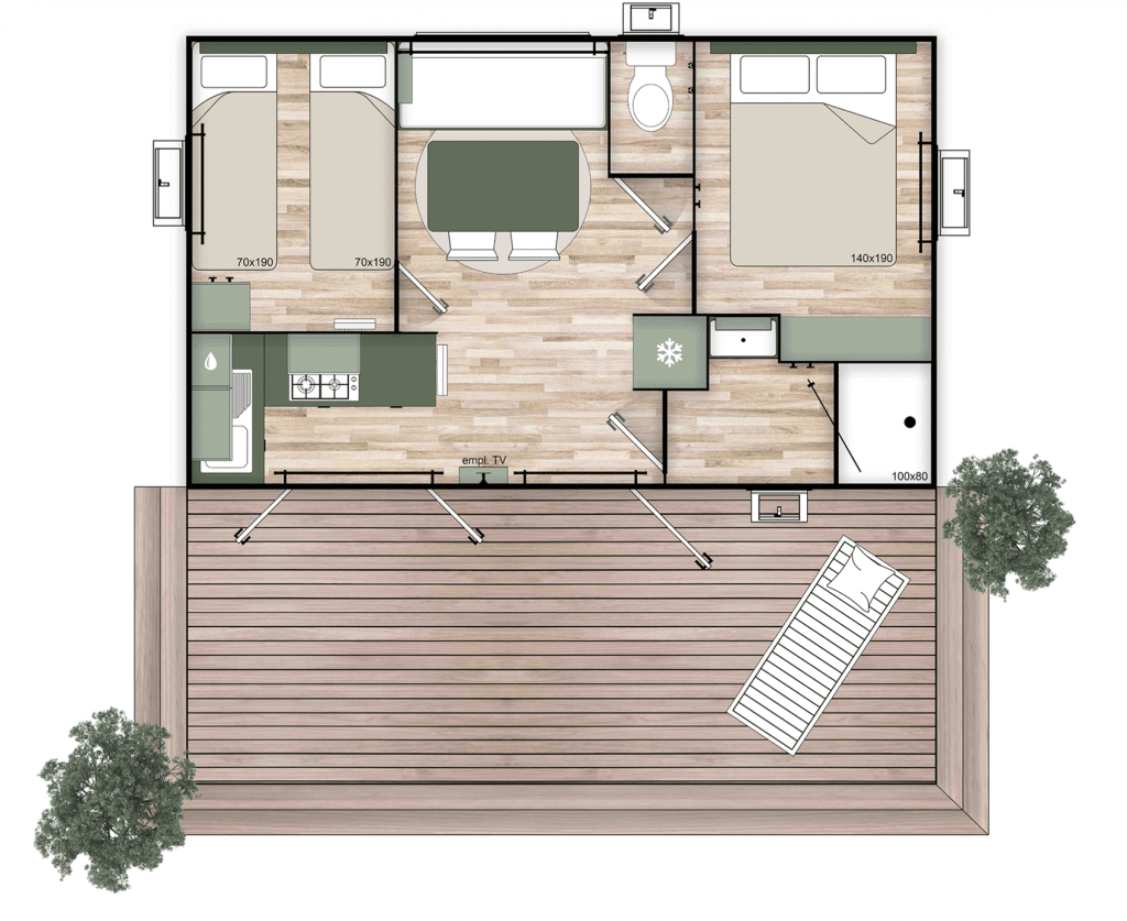 mobilhome nuevo nest 24 7