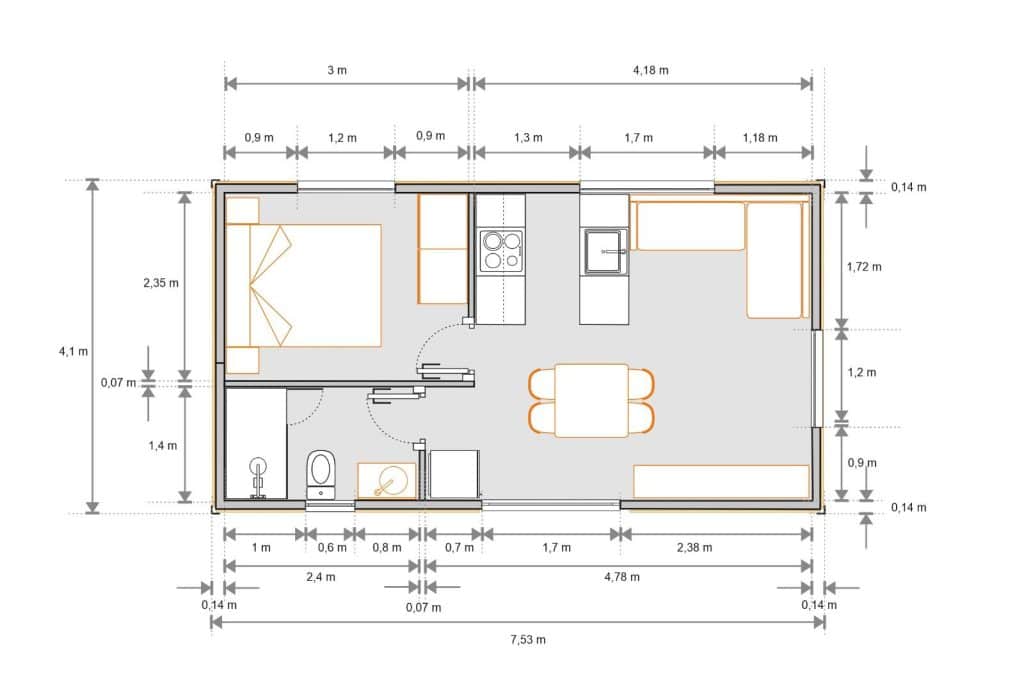 gama alta residencial 1H - . 5