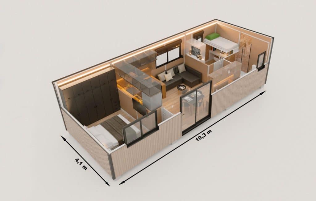 gama alta residencial 2H - . 3