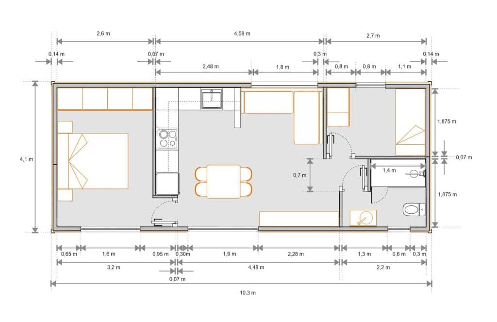 gama alta residencial 2H - . 4