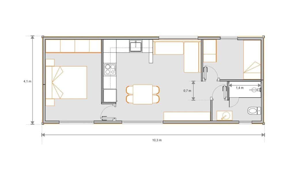 gama alta residencial 2H - . 5