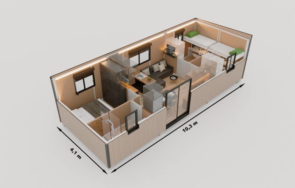 gama alta residencial 3H - . 3