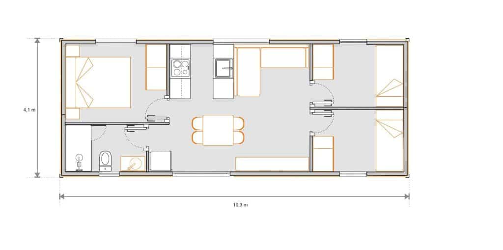 gama alta residencial 3H - . 5