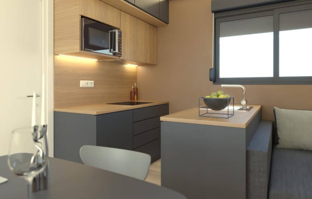 gama alta residencial 3H - . 6