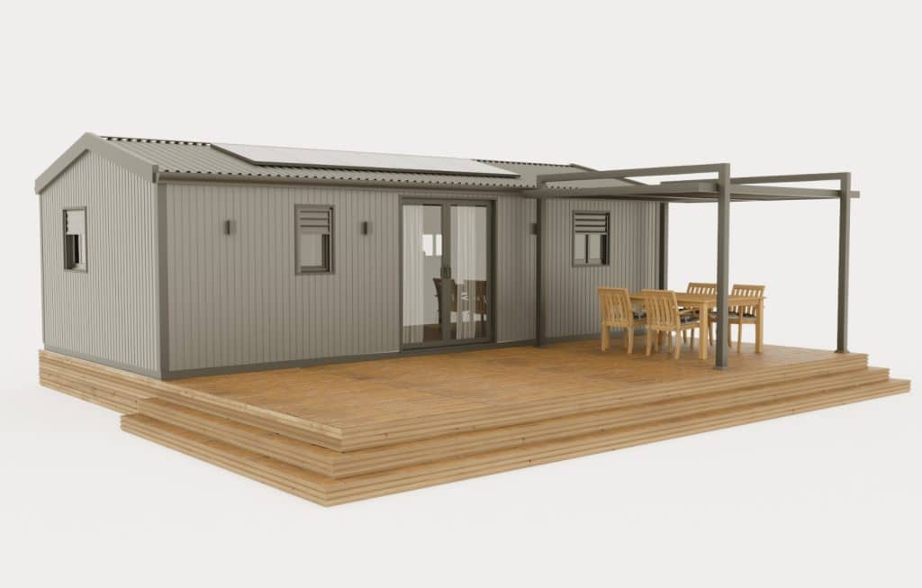 mobilhome nuevo gama alta color gris