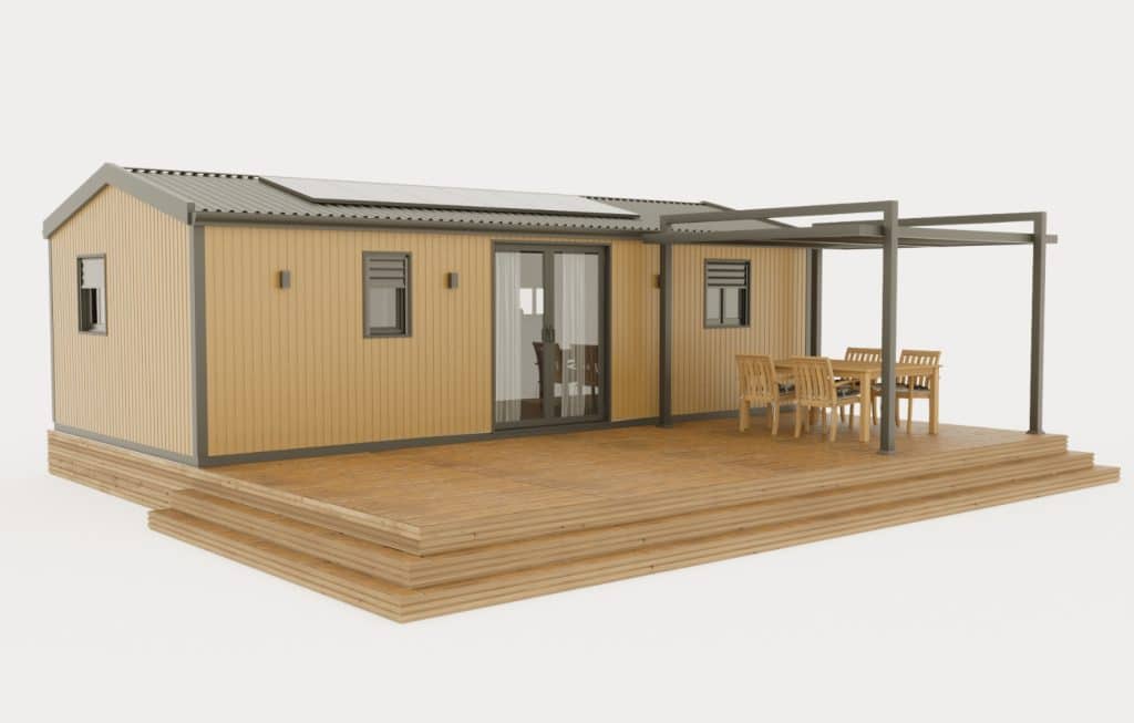 mobilhome nuevo gama alta color madera