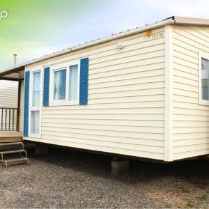 Mobil home con terraza incorporada modelo Sun Living, mobil home reservado