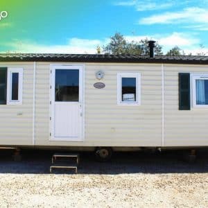 Mobil home trigano reservada modelo de tres habitaciones