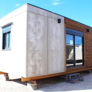 módulo nuevo en madera y viroc