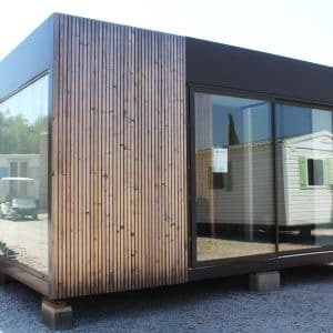 Módulo acristalado estilo suite