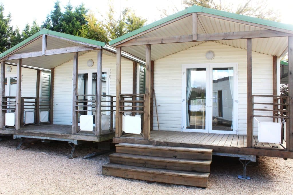 mobil home ocasion con porche 1