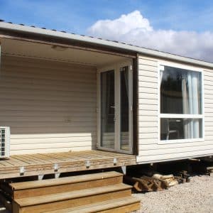 mobil home de segunda mano con terraza, mobil home IRM Loggia