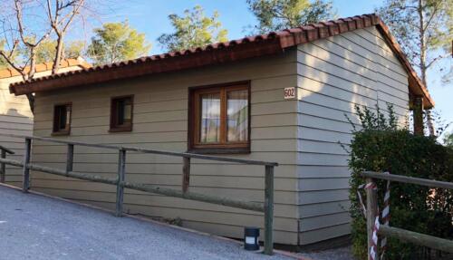 3 bungalow en camping