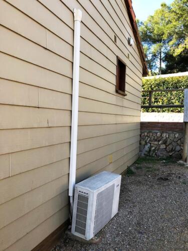 7 bungalow con aire acondicionado