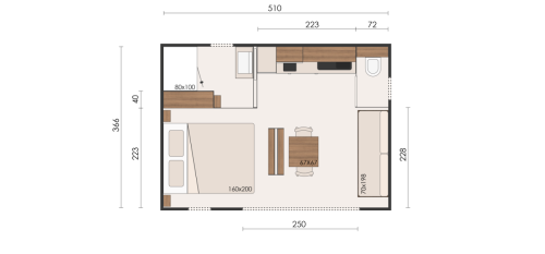SUNAE 20.1 PLAN 2D AVEC COTES