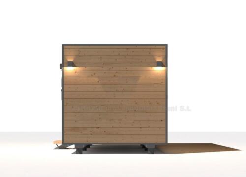Mobilhome de madera 5x3 5