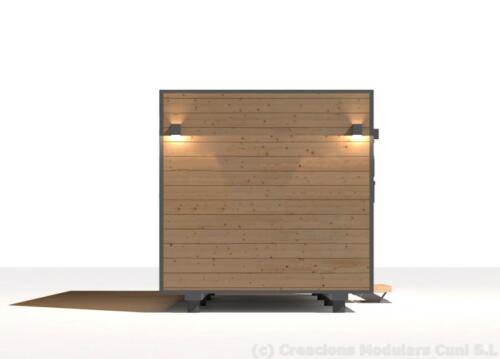 Mobilhome de madera 6x3 5