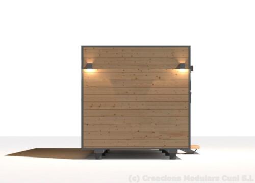 Mobilhome de madera 7x3 5