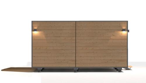 mobilhomes 8x3  48 m2 3 habitaciones 5